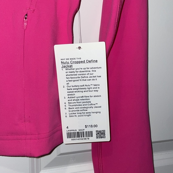 New cropped define jacket (no tags) - Picture 4 of 6